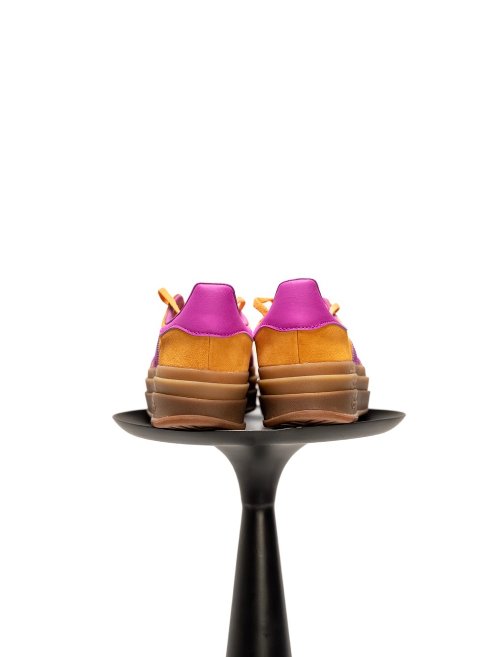 adidas Gazelle Platform Sneakers in Orange and Purple - Picture 5 of 6